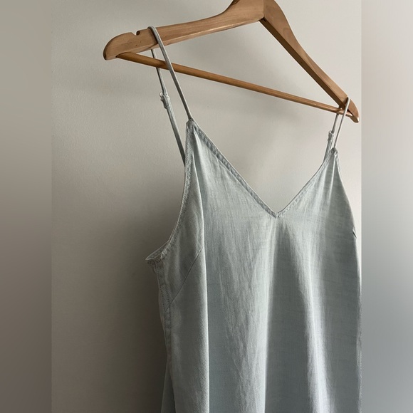 Aritzia A-Line Mini Denim Dress - Picture 2 of 5